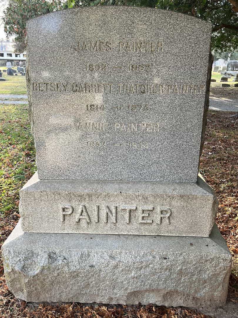 James Painter's grave. Photo 3