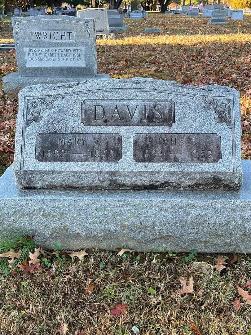 James W. Abraham's grave. Photo 1
