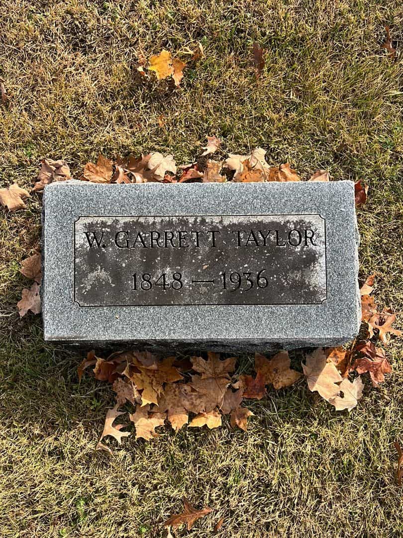 W. Garrett Taylor's grave. Photo 3