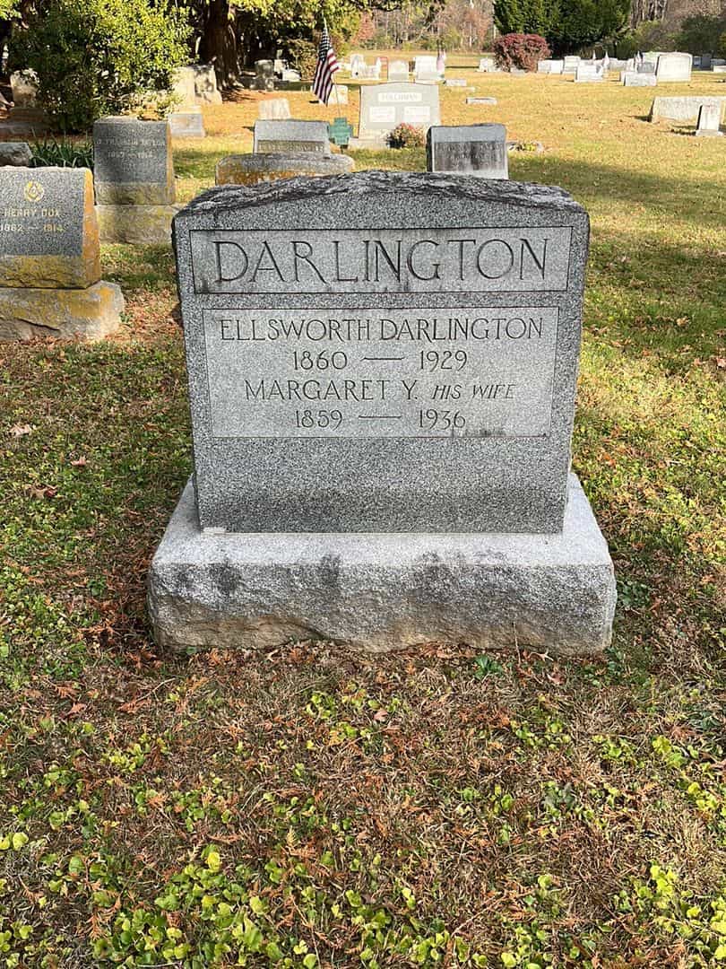 Ellsworth Darlington's grave. Photo 2