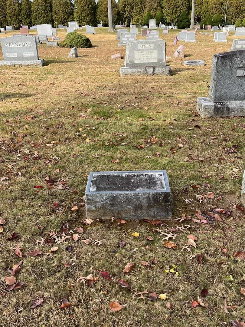 Randall R. Hadfield's grave. Photo 2
