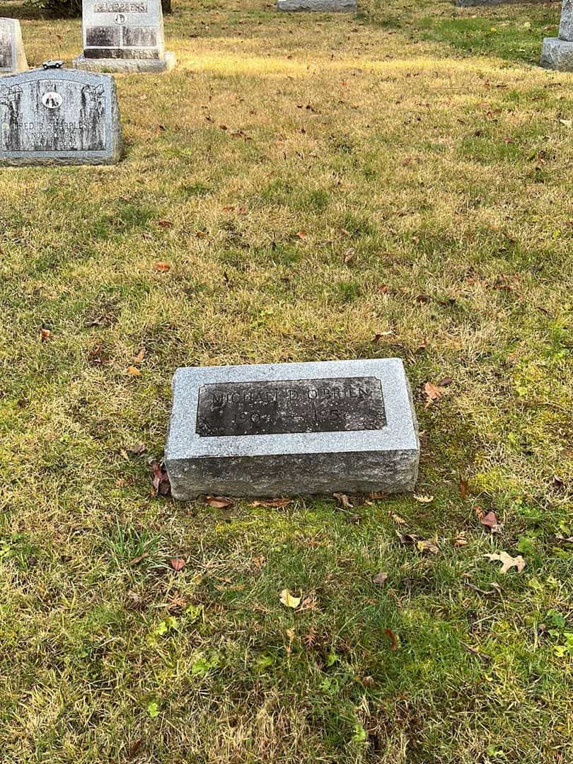 Michael D. O'Brien's grave. Photo 2