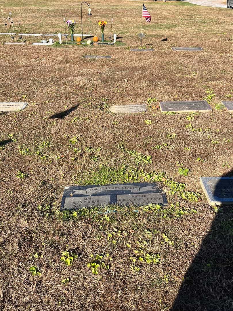 Norma P. "Nana" O'Hara's grave. Photo 2