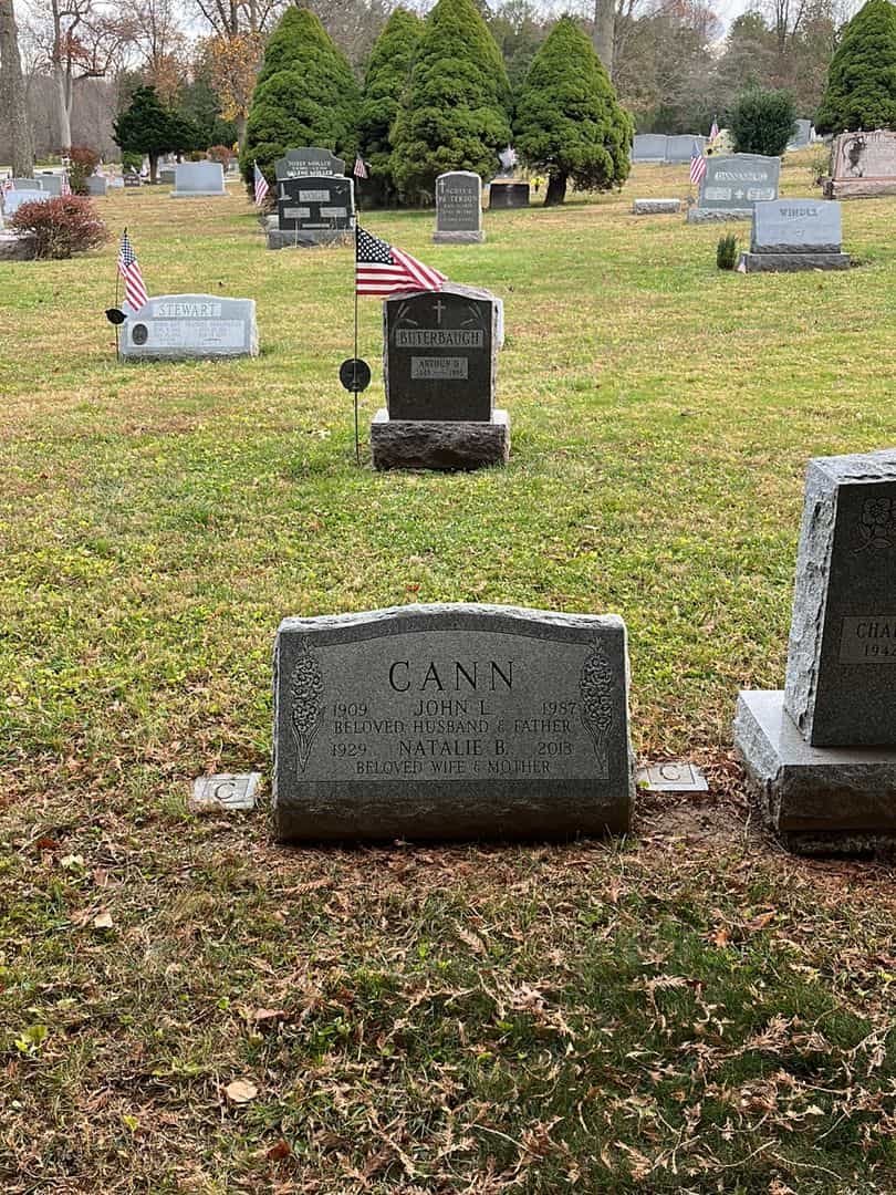 John L. Cann's grave. Photo 2