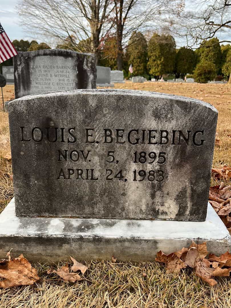 Cora Rader Barringer's grave. Photo 5