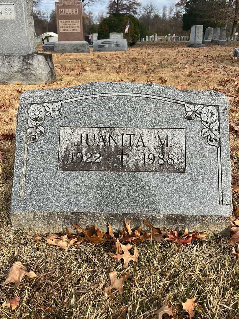 Juanita M. Talley's grave. Photo 3