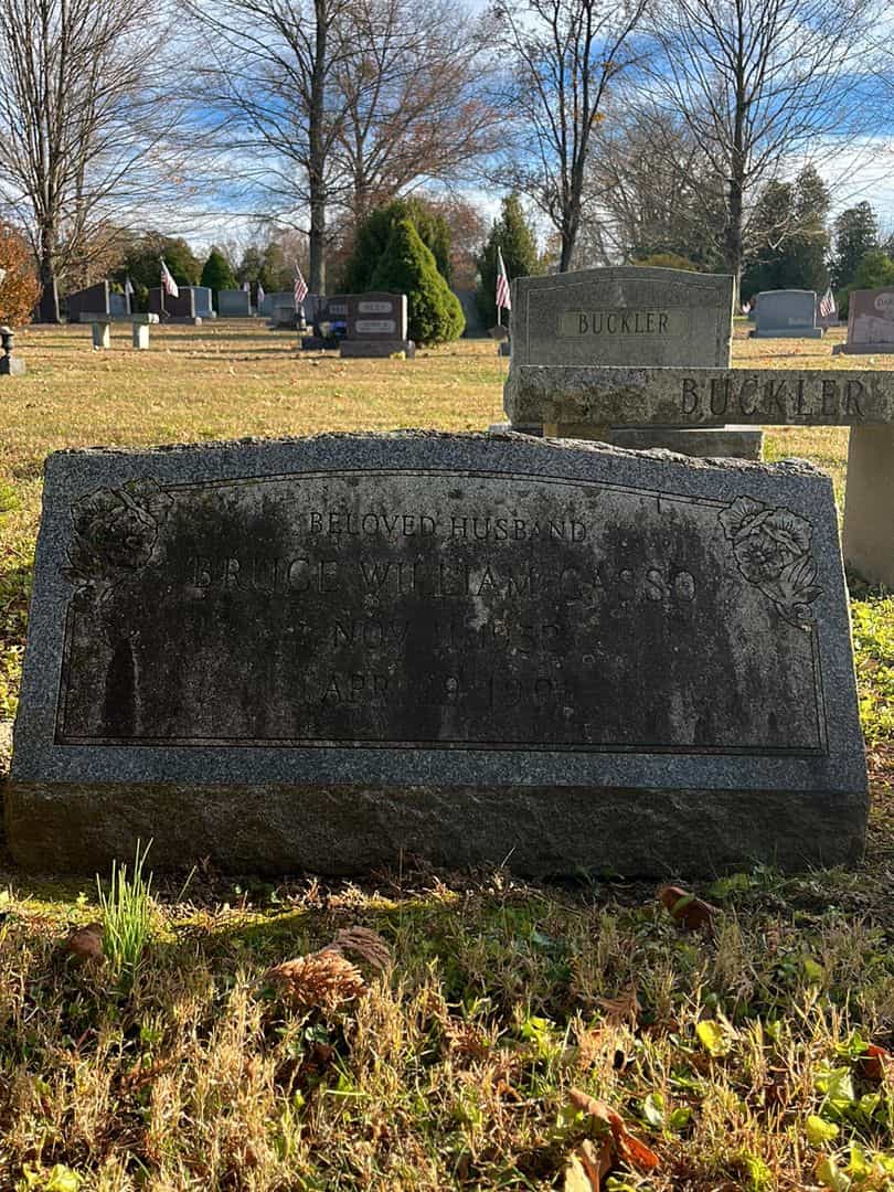 William B. Haines Junior's grave. Photo 1