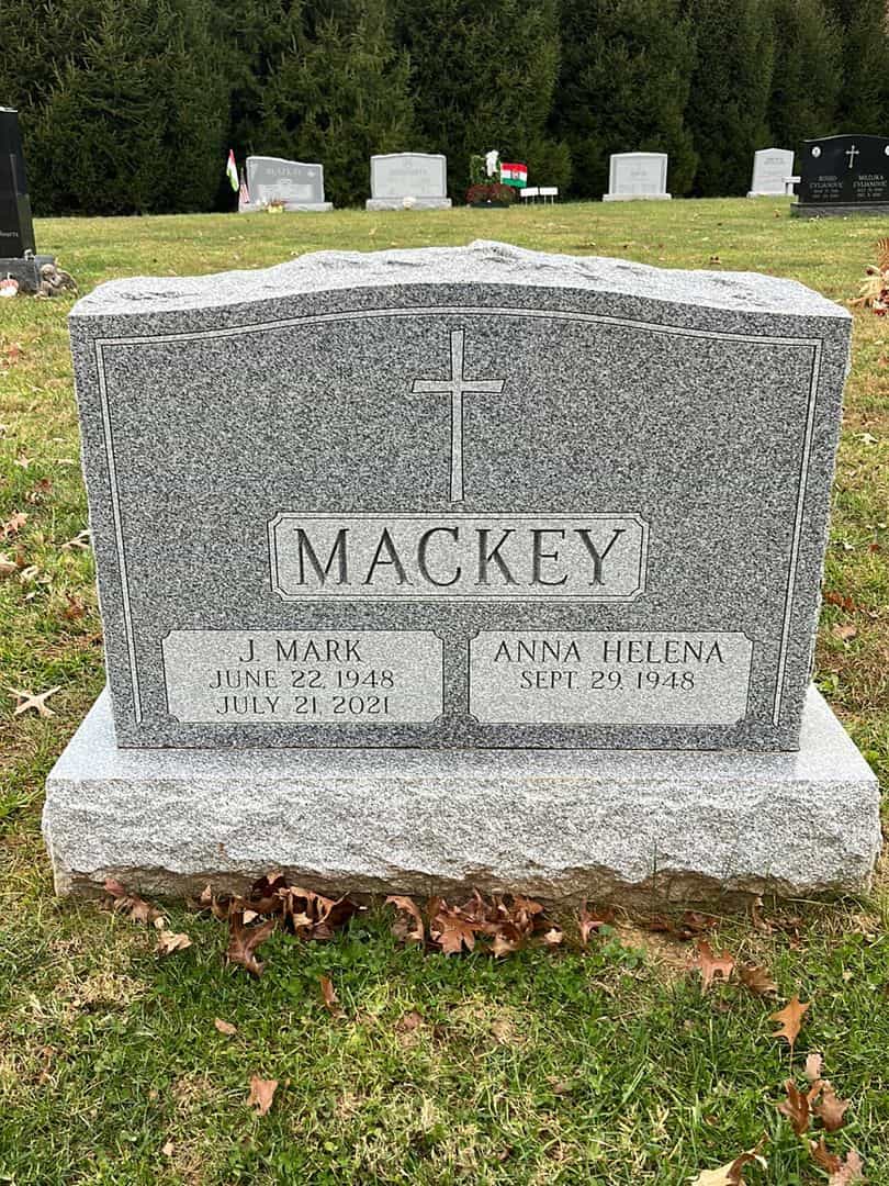 Joseph Mark Mackey's grave. Photo 1