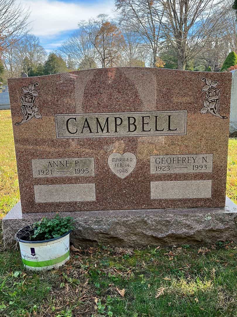 Geoffrey N. Campbell's grave. Photo 1
