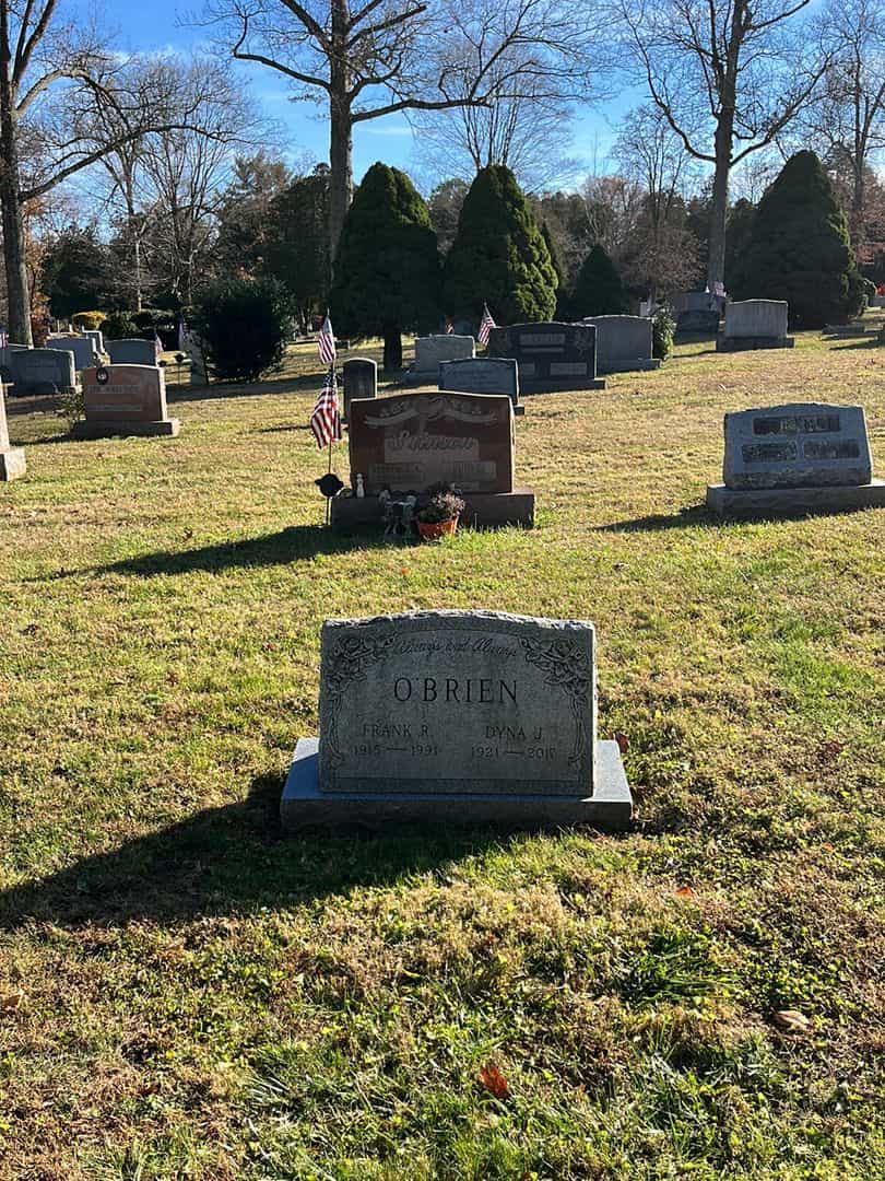 Dyna J. O'Brien's grave. Photo 2
